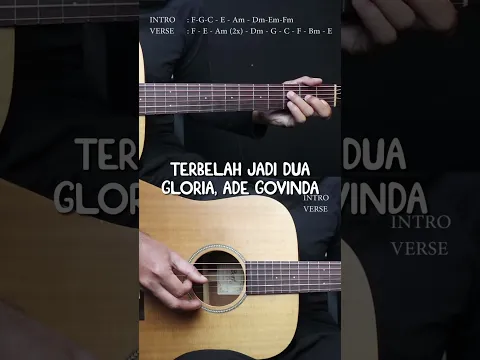 TERBELAH JADI DUA - GLORIA JESSICA, ADE GOVINDA #chordgitar
