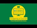 Dropping a Course - Augustana Course Registration Series
