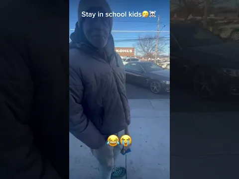 Stay in school kids plz😭😭 #shorts #funny