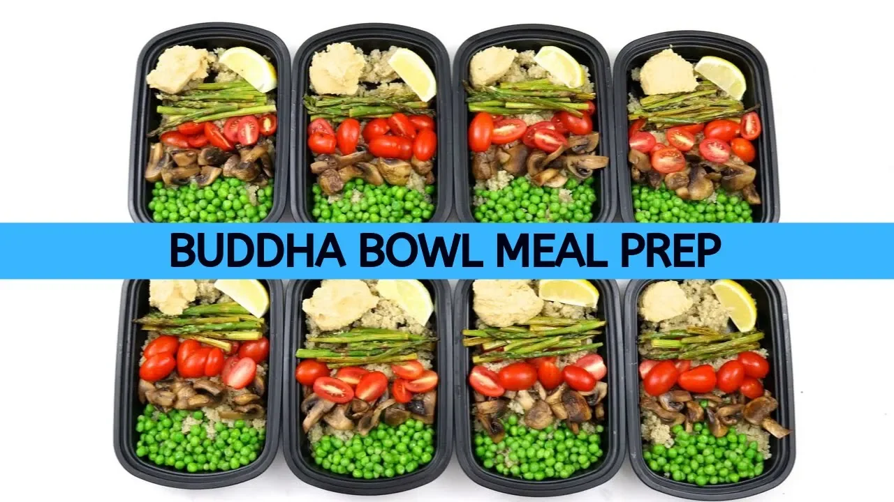 Buddha Bowls    20 Minute Vegan Meal Prep