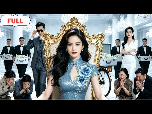 摆摊大妈竟是千亿集团董事长，养子嫌贫爱富当场翻脸，亲生儿女联手为她撑腰横扫全城