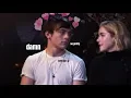 ross lynch falling in love with kiernan shipka for 8 mins straight