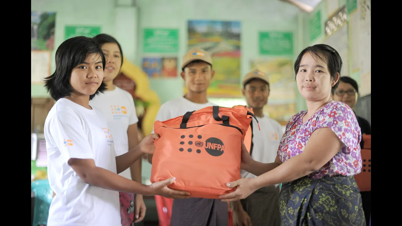 Myanmar Youth volunteering in communities hit by devastating floods