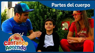 Canciones para aprender las partes del cuerpo - Cantando Aprendo a Hablar