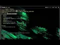 Blue in Green recreated in code Strudel Hydra