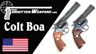 Colt Boa Rarest of the Snake Revolvers