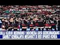 Lagu BULU KUDUK MERINDING ! INDONESIA RAYA BERKUMANDANG SAMBUT KEMBALINYA MEGAWATI DI RED SPARKS KOREA