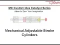 Milwaukee Cylinder Mechanically Adjustable Stroke Cylinders
