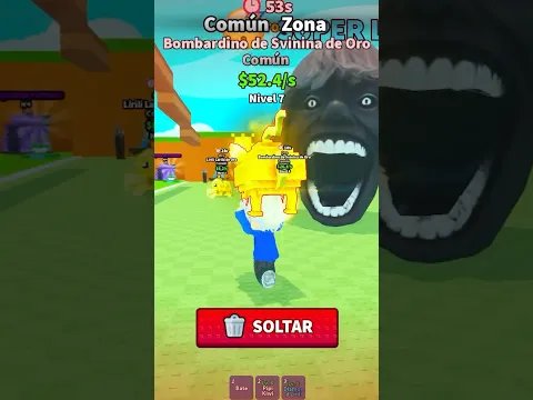 Dia 1 en Encógete Para Robar Italian Brainrots 67 en Roblox 😮 #shorts #roblox