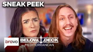 sneak peek aesha scott u0026 josh bingham are hungry for matchmaking below deck med s10 e8 bravo