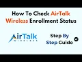 How To Check AirTalk Wireless Enrollment Status - Track Application Approval