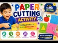 Paper Cutting Activity Fun Scissor Skills for Kids