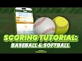 sideline Pro Tips Scoring Baseball and Softball