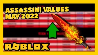 ROBLOX ASSASSIN VALUES MAY 2022 ZICKOI