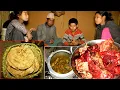 Download Lagu buff curry with bread by dharme family in the village || Rural Nepal || @ruralnepall
