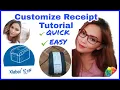 HOW TO CREATE AND CUSTOMIZE YOUR OWN RECEIPT QUICK EASY USING XLABEL PRINT IT USING XPRINTER