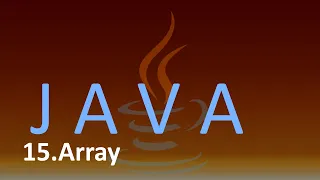 Java with IntelliJ 15 - Array