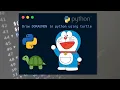 Draw Doraemon in Python using Turtle