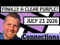 I m sincerely surprised by this Connections July 23 2026