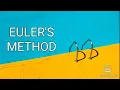 Euler s Method Python Program Using Numpy Module