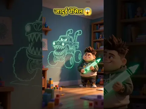 Chintu Ka Jaadui Pencil  | Gulli Bulli | cartoon cartoon | bhoot wala #shorts #cartoon #ytshorts