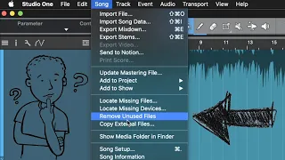 Remove Unused Files In StudioOne 