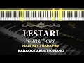 Download Lagu Lestari - Wahyu F Giri ( MALE KEY - Karaoke Piano )