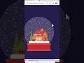 Snow Falling using HTML and CSS