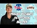 Philadelphia Phillies vs San Francisco Giants 26 MLB Pick Prediction MLB Betting Tips