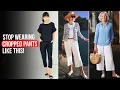 7 GENIUS Cropped Pants Styling Hacks to Look 10x More EXPENSIVE Over 50