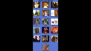 White fang cast meme spoof trade for MoonlightWolfNaya