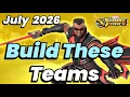 THE ONLY 10 TEAMS YOU NEED REACH END GAME ASAP ULTIMATE VALUE JULY 2026 MARVEL Strike Force