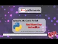 Micro bit Red Nose Day in python Episode 34 of live withcode uk
