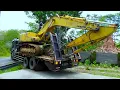 Download Lagu Isuzu Giga Self Loader Truck Towing Old Excavator