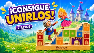 ¿Podrás unir al caballero y la princesa? 🏰 | LaLaBla