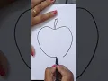 Apple Apple Drawing Apple Drawing for Kids