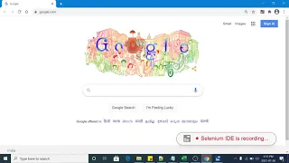 Record and Play more than 1 scenario Selenium IDE Tutorial