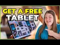 Free Tablets in 2026 - How You Can Get Yours