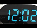 Digital LED Alarm Clock with Adjustable Brightness Dimmer and Alarm Volume by Pulmeet REVIEW