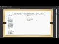 STRING MANIPULATION IN PYTHON PART 6