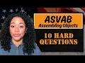 ASVAB Assembling Objects Practice 10 Hard Questions Explained