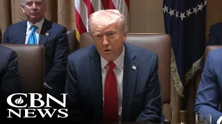 President Trump Hosts First Cabinet Meeting of His Second Term | FULL Meeting