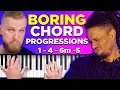 Transforming Boring Chord Progressions - Worship Piano Chords Sunday Keys App