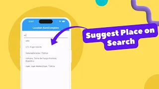 Location Search Autocomplete in Flutter Flutter Google Places API