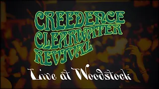 Creedence Clearwater Revival - Bootlegged Footage Live at Woodstock August 17th 1969