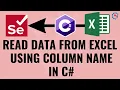 4 How to Read Data From Excel using Column Name in Selenium Webdriver C Excel Read in C