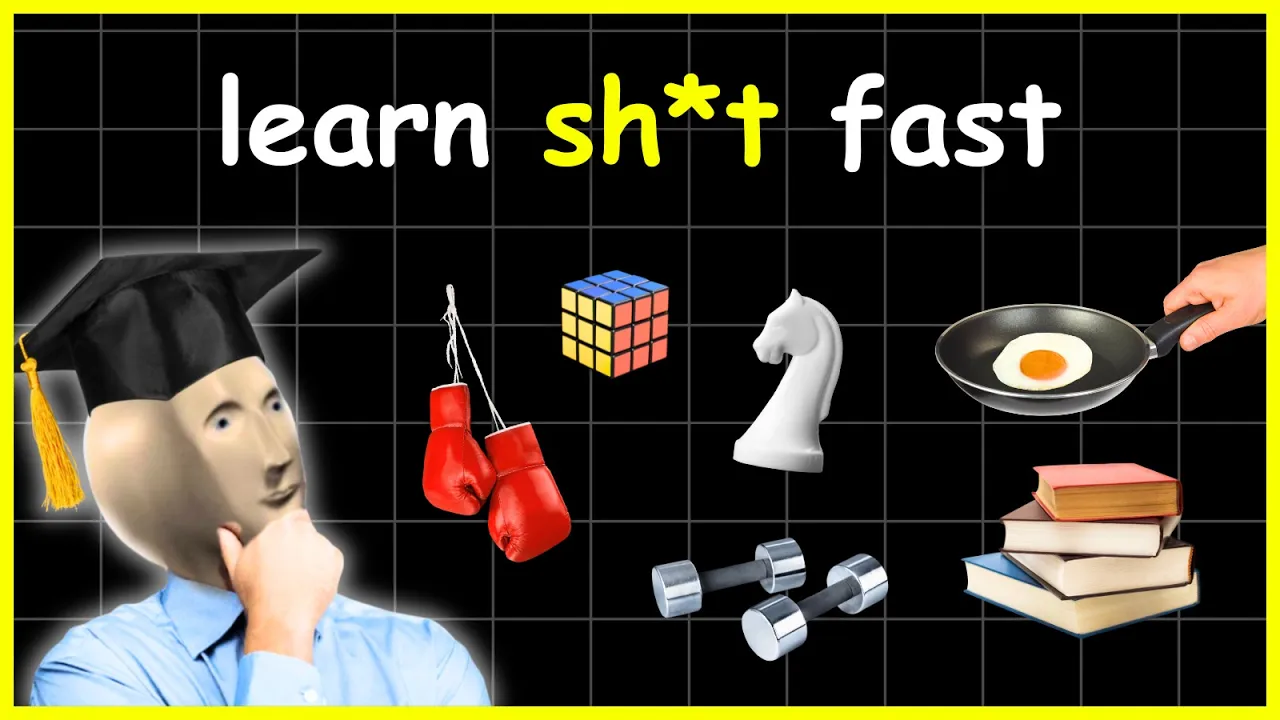 how to learn ANYTHING faster than anyone