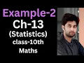 Example-2 Chapter-13 Statistics Class-10th Maths
