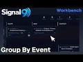 Signal9 SigOps Use Group By Event To Manage Alert Storms