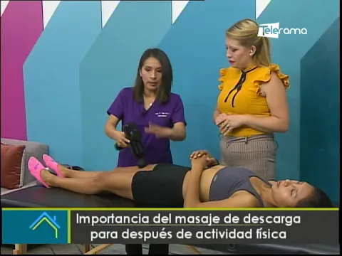 Importancia del masaje de descarga para después de actividad física